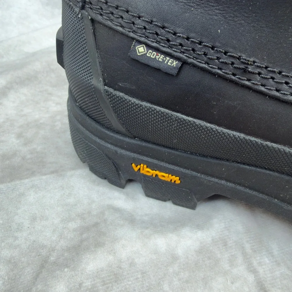 Sorel Caribou X Boot Lace Gore-Tex Vibram Black Leather Waterproof Boots Size 13
